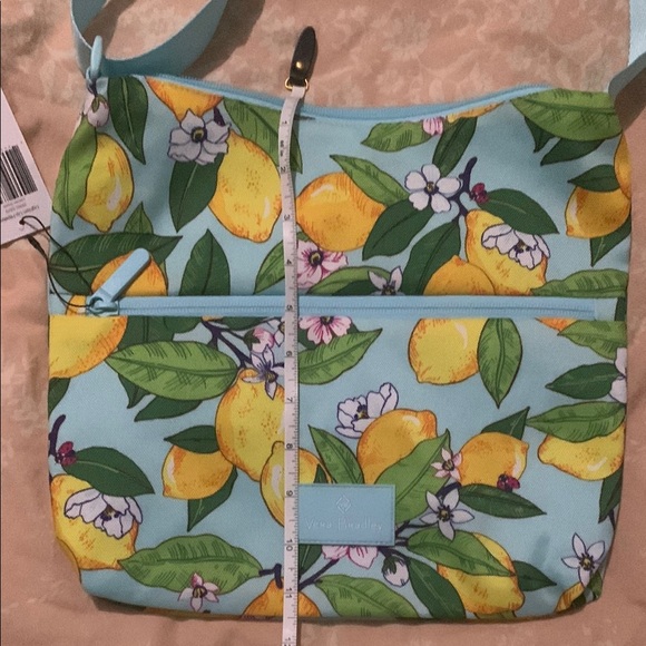 Vera Bradley Lemon Grove Hipster Bag - Blue - Picture 7 of 8